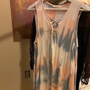 The dye dress
